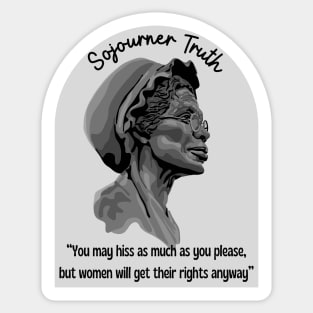 Sojourner Truth Portrait and Quote Sticker